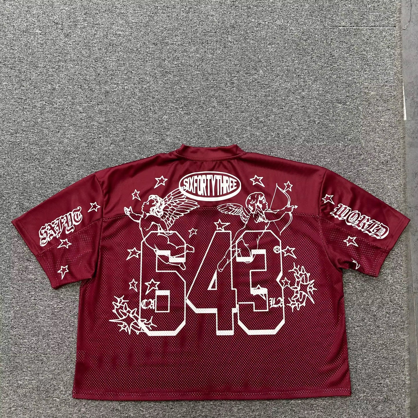 643 World Jerseys - Burgundy